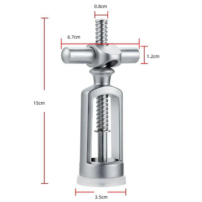 Оригинальный ручной штопор для вина из нержавеющей стали многофункциональный