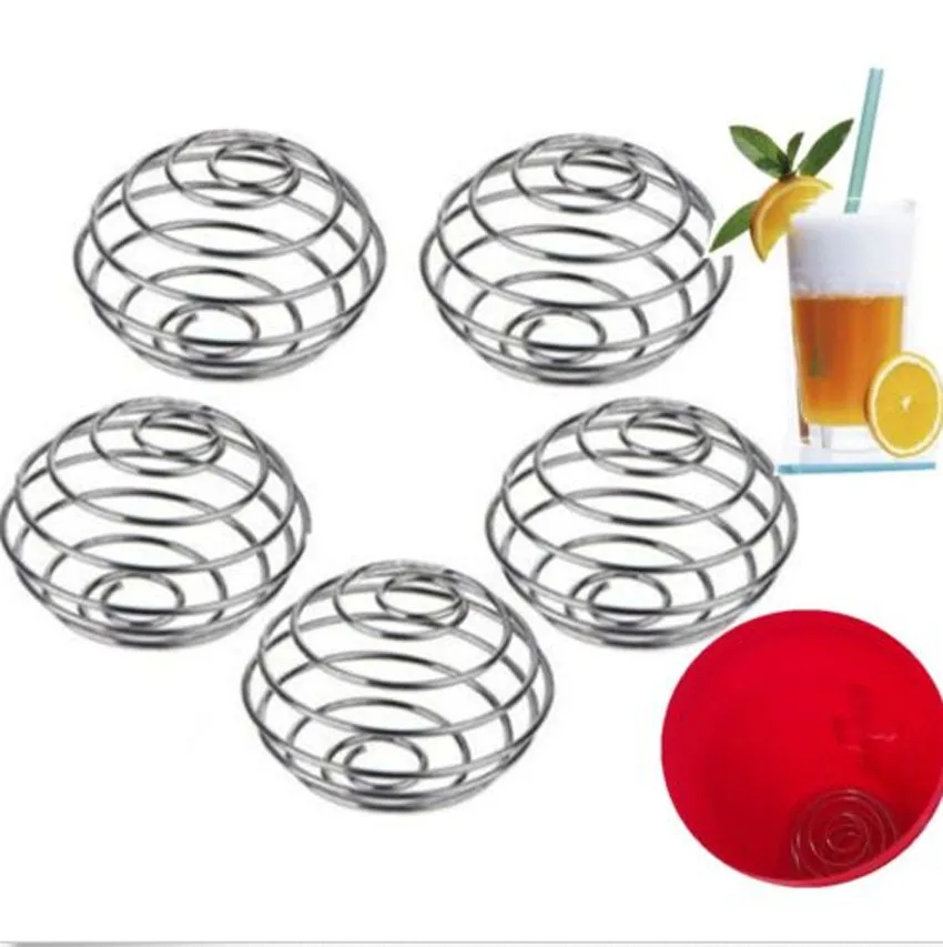 

Whisk Protein Wire Mixing Mixer Ball For Shaker Drink Bottle Cup Creative Mixing Bar Drink Gadgets Bottle and Protein Bottle