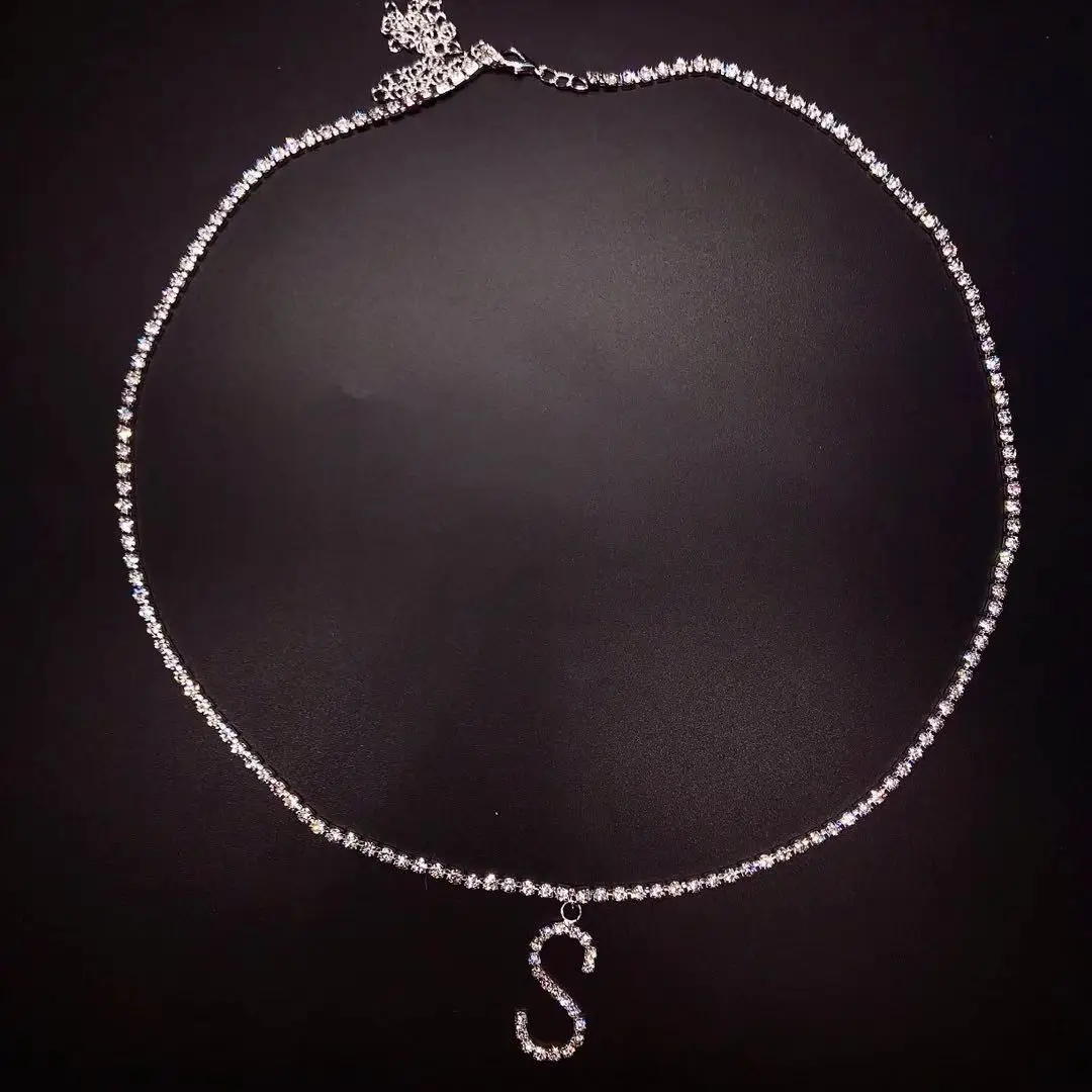 Стразы на заказ цепочка талию с одной буквой AZ сексуальные женские бикини