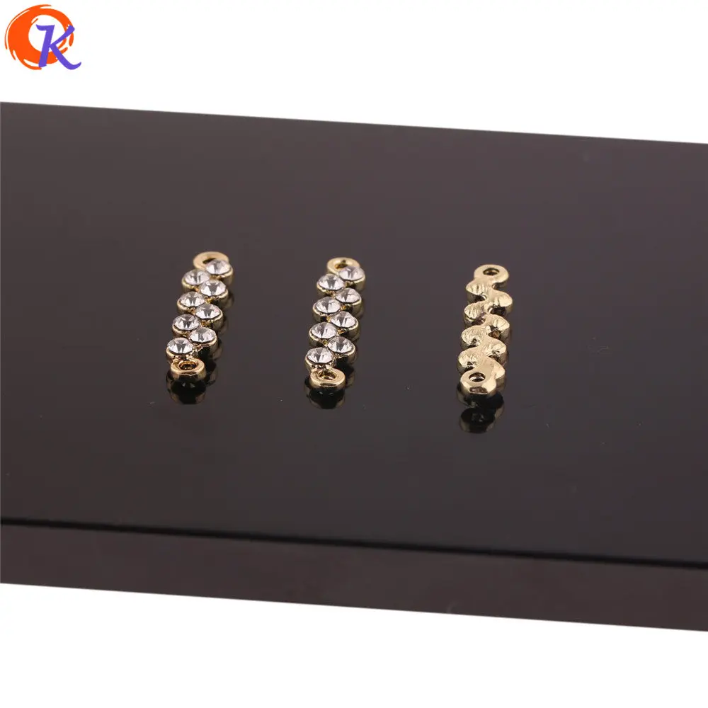 

Cordial Design 100Pcs 5*23MM Jewelry Accessories/Hand Made/DIY Making/Rhinestone Stick/Earring Connectors/Earring Findings