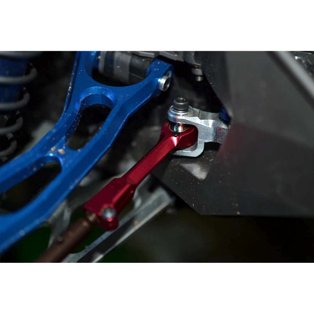 

GPM Metal + steel adjustable front steering Tie Rod Trump rod #7748 for TRAXXAS 1/5 X-MAXX 6S 8S 77086-4 MONSTER TRUCK
