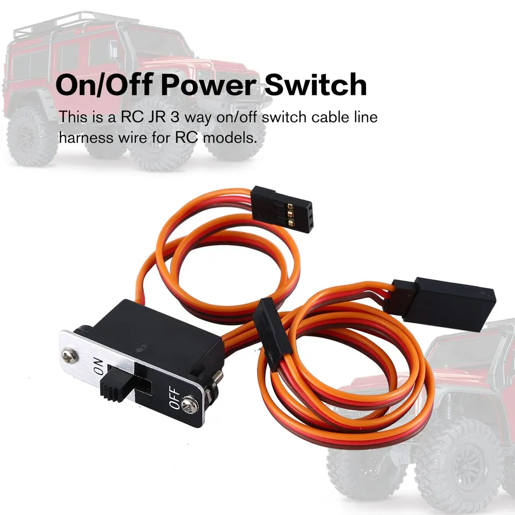 3 ходовой Средний переключатель питания ВКЛ/ВЫКЛ провод кабель с разъемами JR