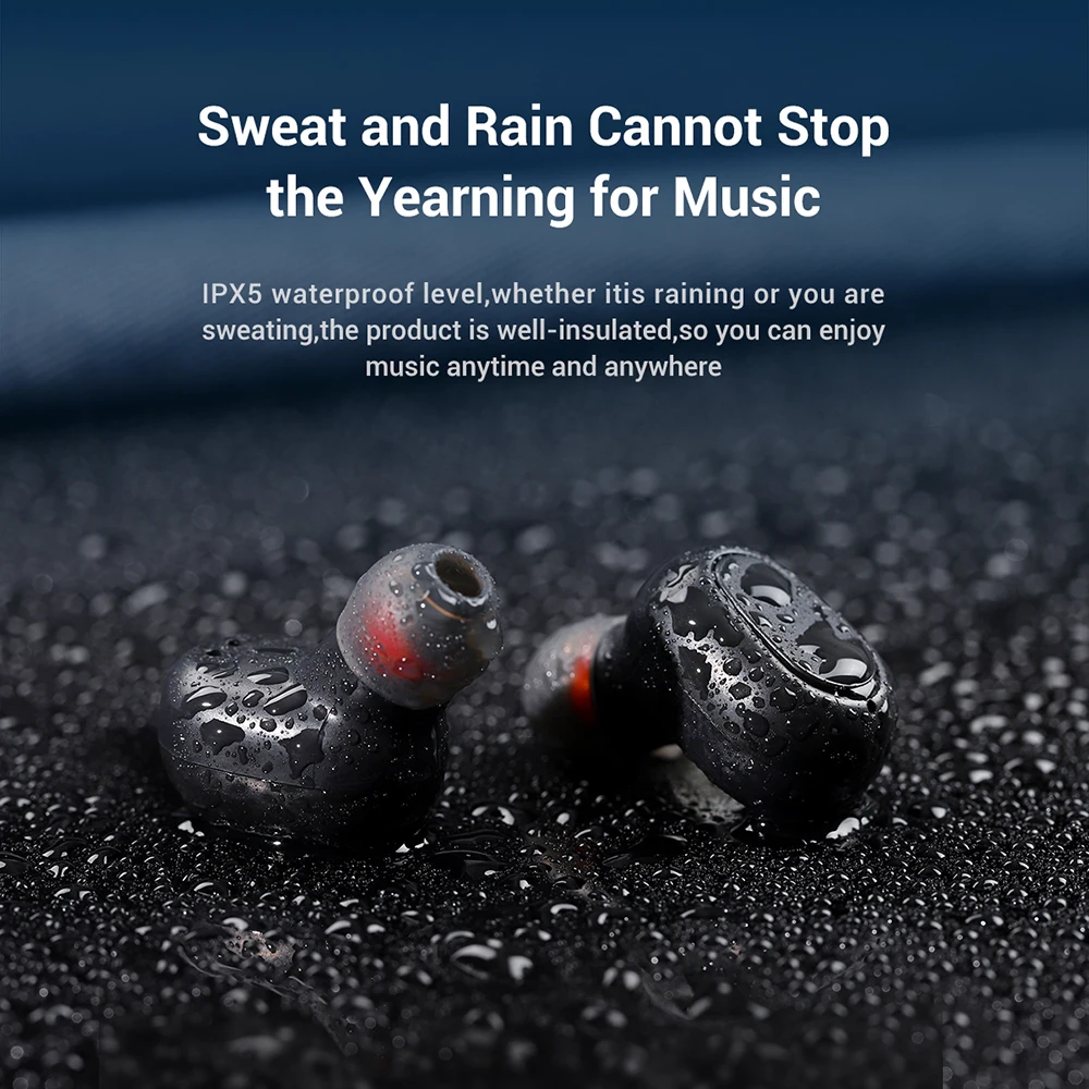 wireless earphones bluetooth tws 5 0 true cordless mic led display mini in ear sports earbuds for iphone xiaomi free global shipping