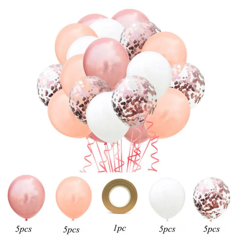 21 шт конфетти воздушные шары деревенские украшения для свадебного стола