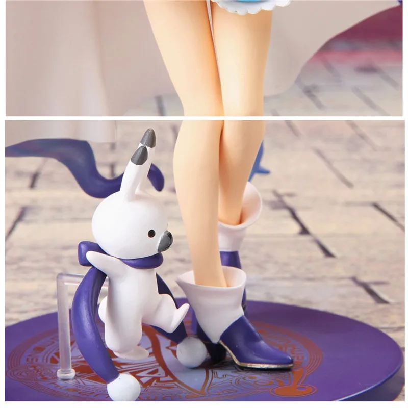 

Anime Magic Snow Miku Models Japanese Anime Figurine Miku Dolls Virtual Singer Periphery Finished Product Toys Unisex Pvc Models