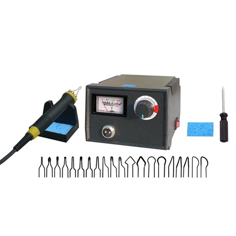 

40W 0-600℃ Digital Multifunction DIY Electric Gourd Wooden Pyrography Machine With 23Pcs Heating Pen Heads,EU Plug