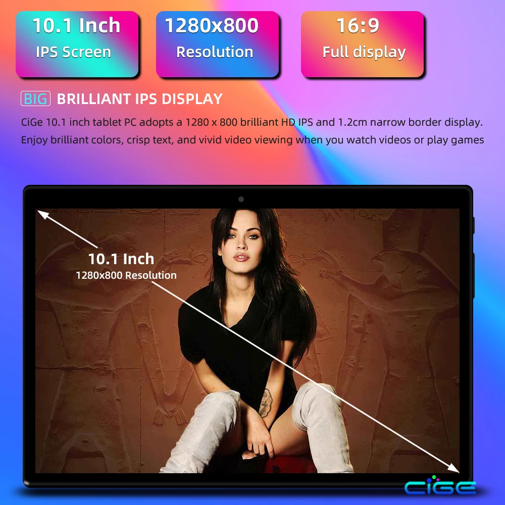 New Tablet Pc 10.1 inch Android 7.0 Tablets Quad Core Google Play 3g Phone Call GPS WiFi Bluetooth Tempered Glass 10 inch