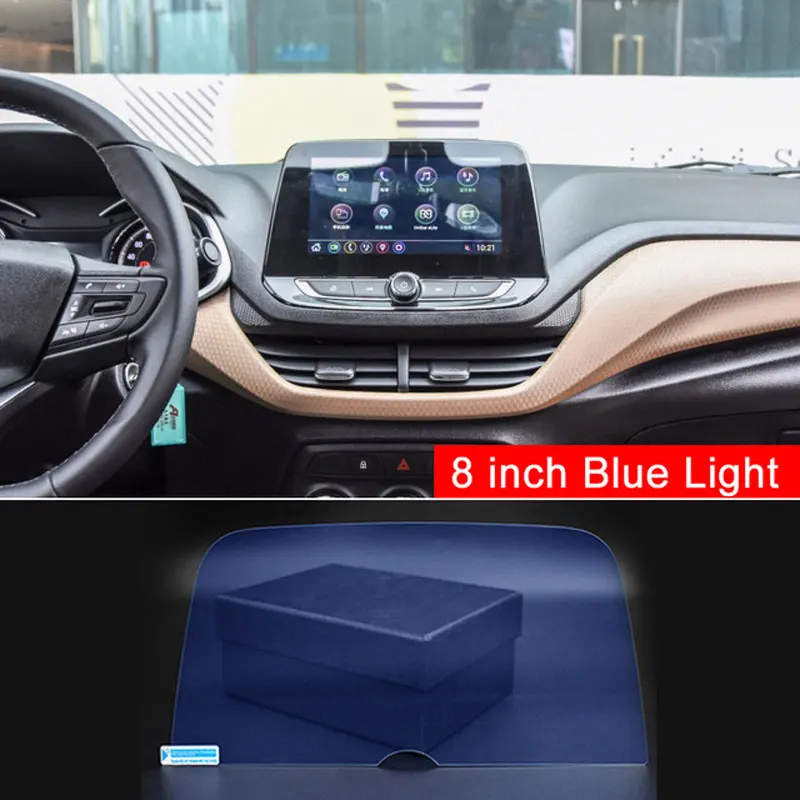 

Car Tempered Glass Car GPS Navigation Screen Protector Film Sticker For Chevrolet Cavalier2019 2020 Anti Scratch