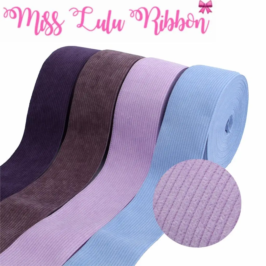 3 &quot75 мм из плотного вельвета лента осень-зима бархат слоев ткани DIY резинки для