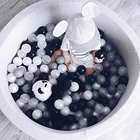 Мяч Пластиковый детский, 200 шт.лот, экологически чистый, разноцветный, мягкий