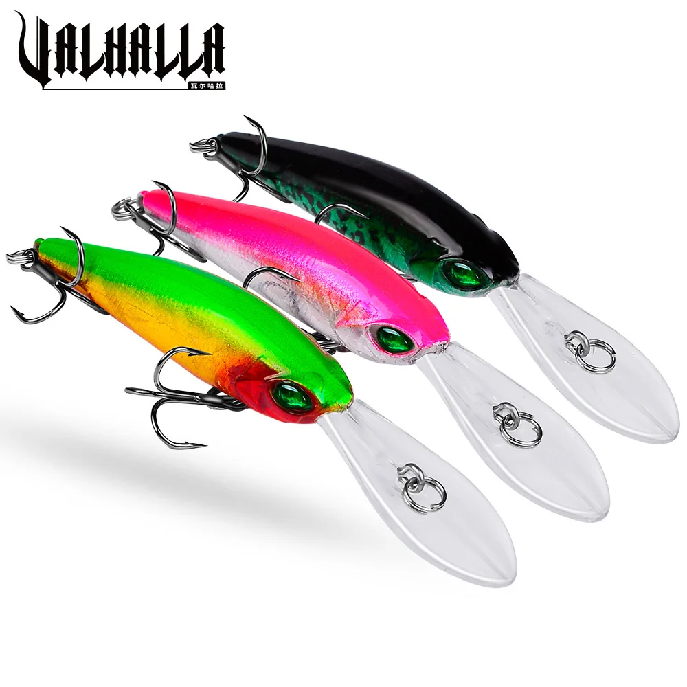 

6 шт., воблеры-блесны для рыбалки, 9,5-6 г