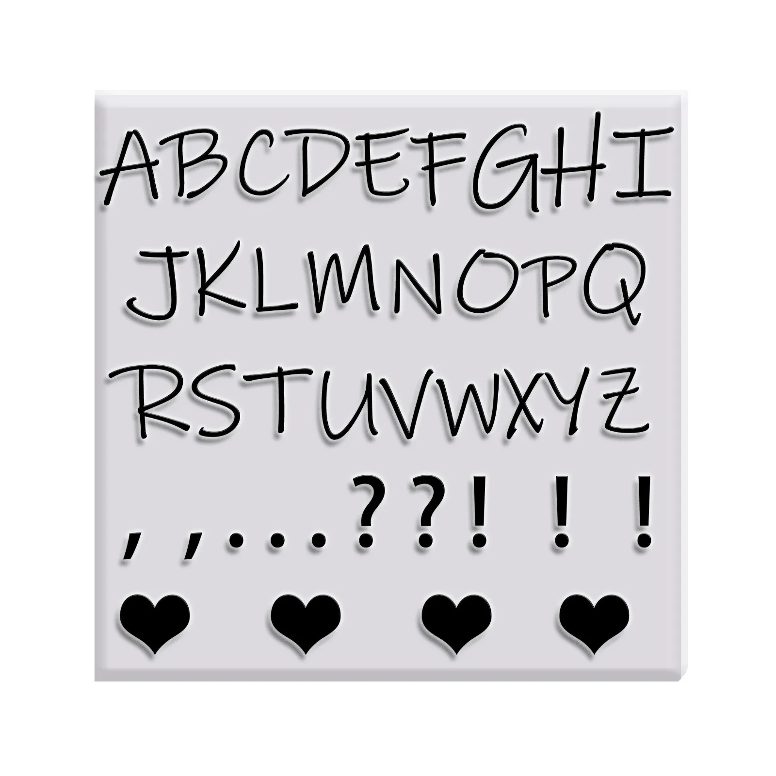 Новый Fondant (сахарная) марки легко Применение России с изображением букв алфавита