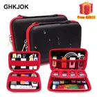 Чехол для WD Seagate HDD 2,5 дюйма, аксессуары для жесткого диска, USB-кабель для телефона, карта SD, внешний аккумулятор, дорожный Органайзер