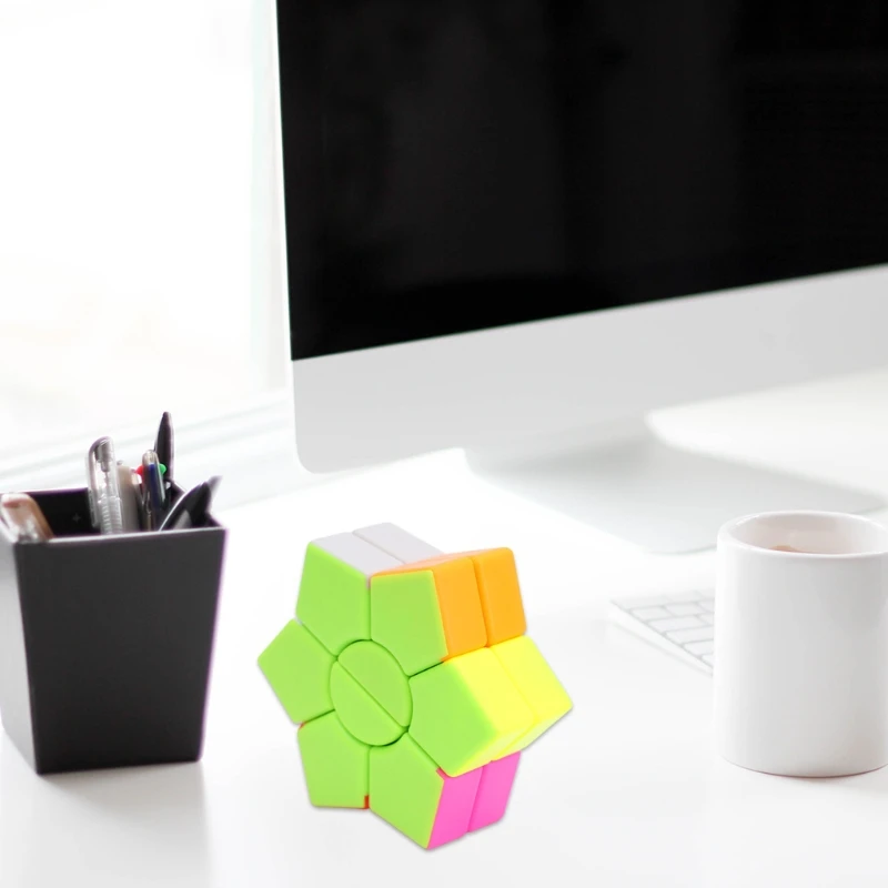 Двухслойный квадратный шестигранный скоростной волшебный куб головоломка