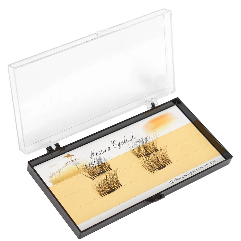 Ресницы 3D Магнитные многоразовые накладные магнитные длинные натуральные