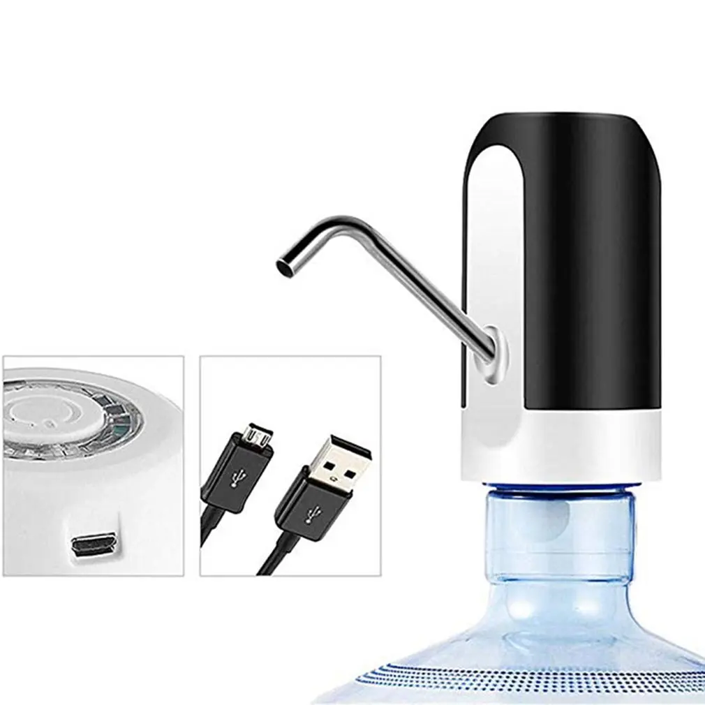 USB зарядка Электрический диспенсер для воды портативный галлон переключатель