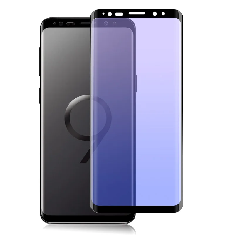 Защитное стекло для Samsung Galaxy S8 Plus S9 S7 Edge закаленное с защитой от синего изгиба |