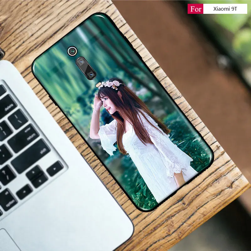 DIY персонализированные пользовательские для Xiaomi mi 9t pro Чехол Коув фото имя