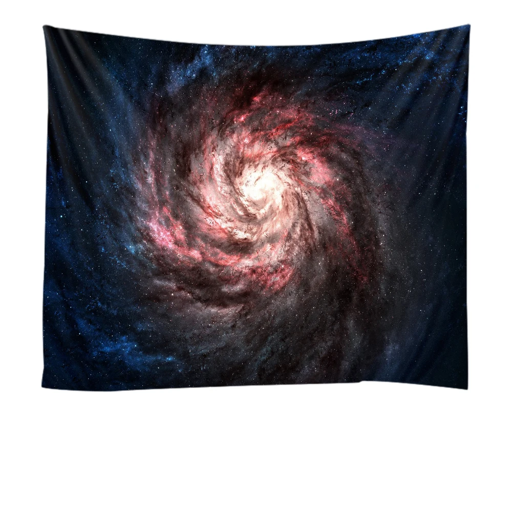 Взрыв волшебное звездное небо черное отверстие пространство полиэстер печать