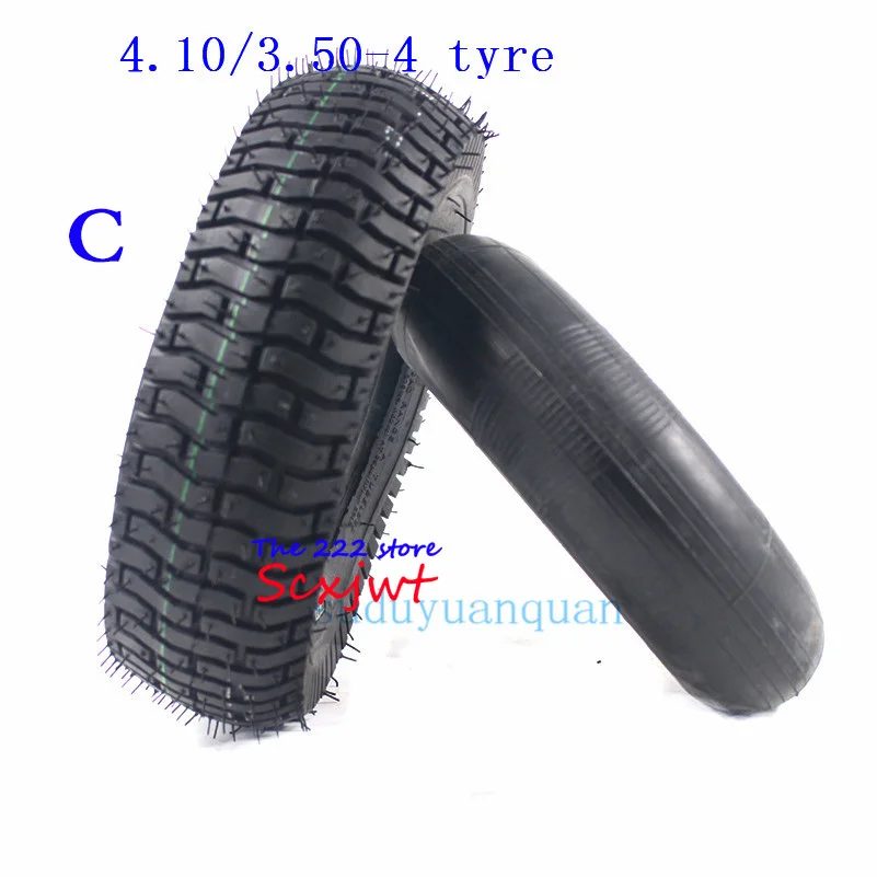 5 вариантов шин 4 10/3 50 410/350 ATV Quad Go Kart 47cc 49cc электрический скутер 10 шина трубка