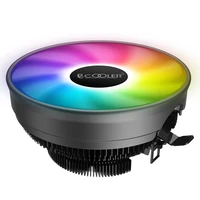 pccooler top blower air cooling cpu cooler quiet led for intel 775 1150 1151 1200 amd desktop computer pc radiator cooing fan