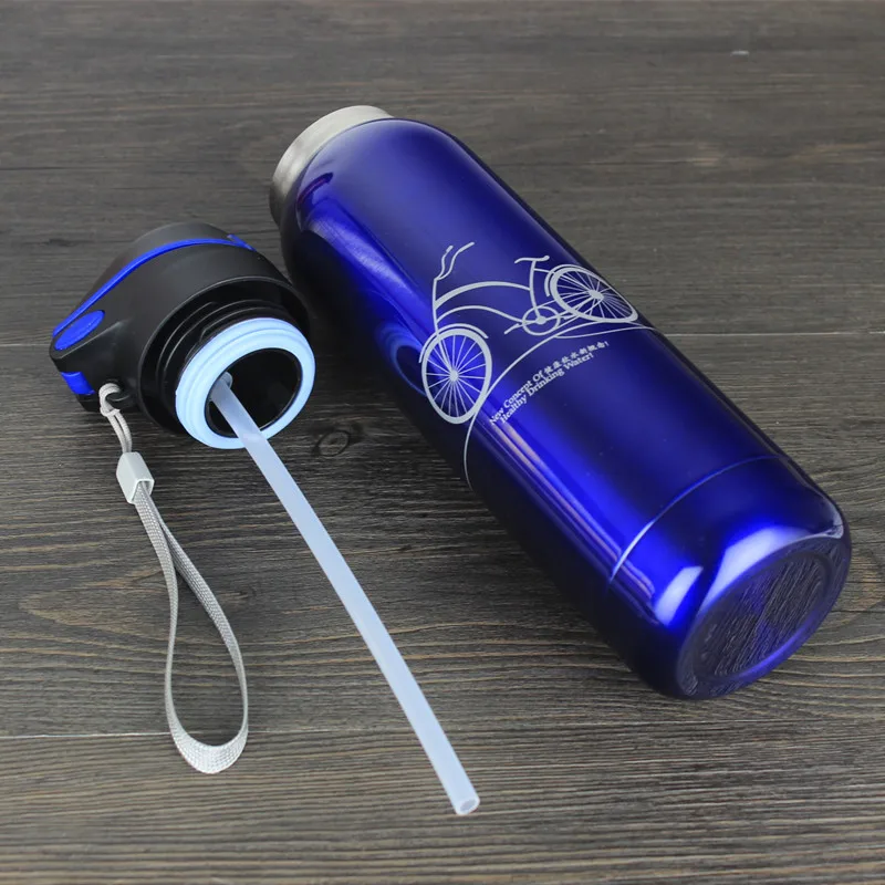 Термос ZOOOBE 500 мл термосы бутылка вакуумные фляжки с трубочкой нержавеющая сталь