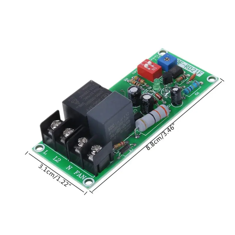 AC100V 220V регулируемый таймер Управление триггерный релейный модуль задержка