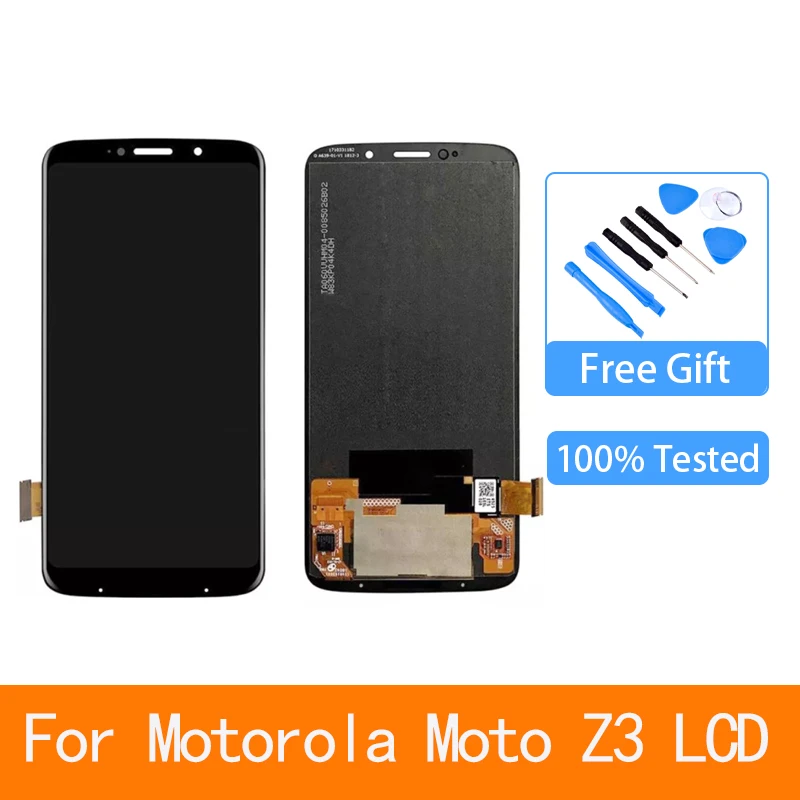 

Оригинальный ЖК-дисплей для Motorola Moto Z3, сенсорный экран с диагональю 6,01 дюйма, для Z3 Play, xt138, XT-1929 дюйма, ЖК-дисплей, панель в сборе