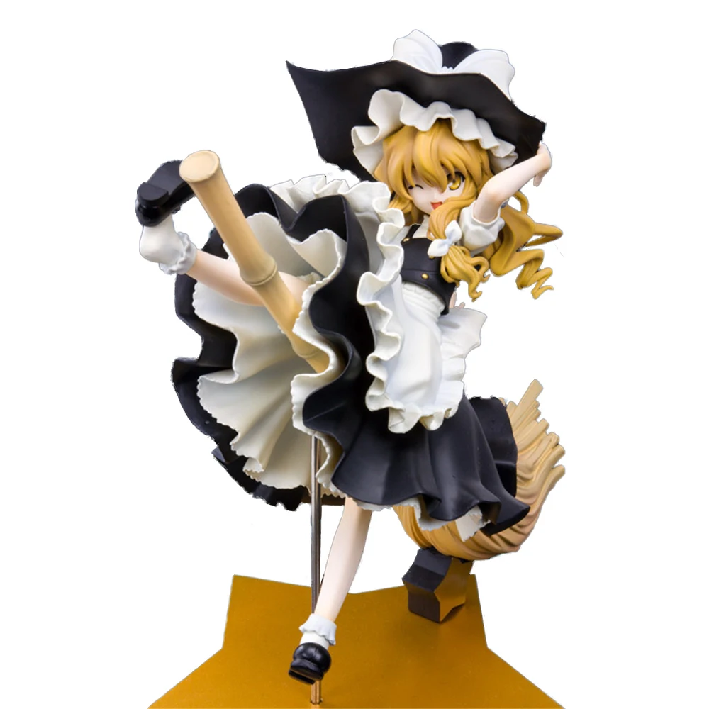

Проект TouHou, аниме, Kirisame Marisa Nifty, милая девушка, экшн-фигурка GK, 25 см, искусственная коллекционная фигурка, подарок, игрушки для детей