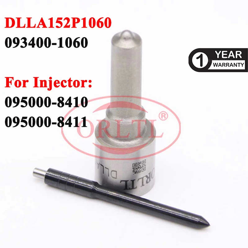 

New Diesel Sprayer DLLA152P1060 Common Rail Nozzle DLLA 152 P 1060 Fuel Injector Nozzle Tip For DENSO 095000-8410 095000-8411