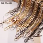 Аксессуары для сумки на цепочке 120 см, ремень для Ketting Voor Tasgold Золотая черная сумочка с металлической цепочкой для сумки через плечо