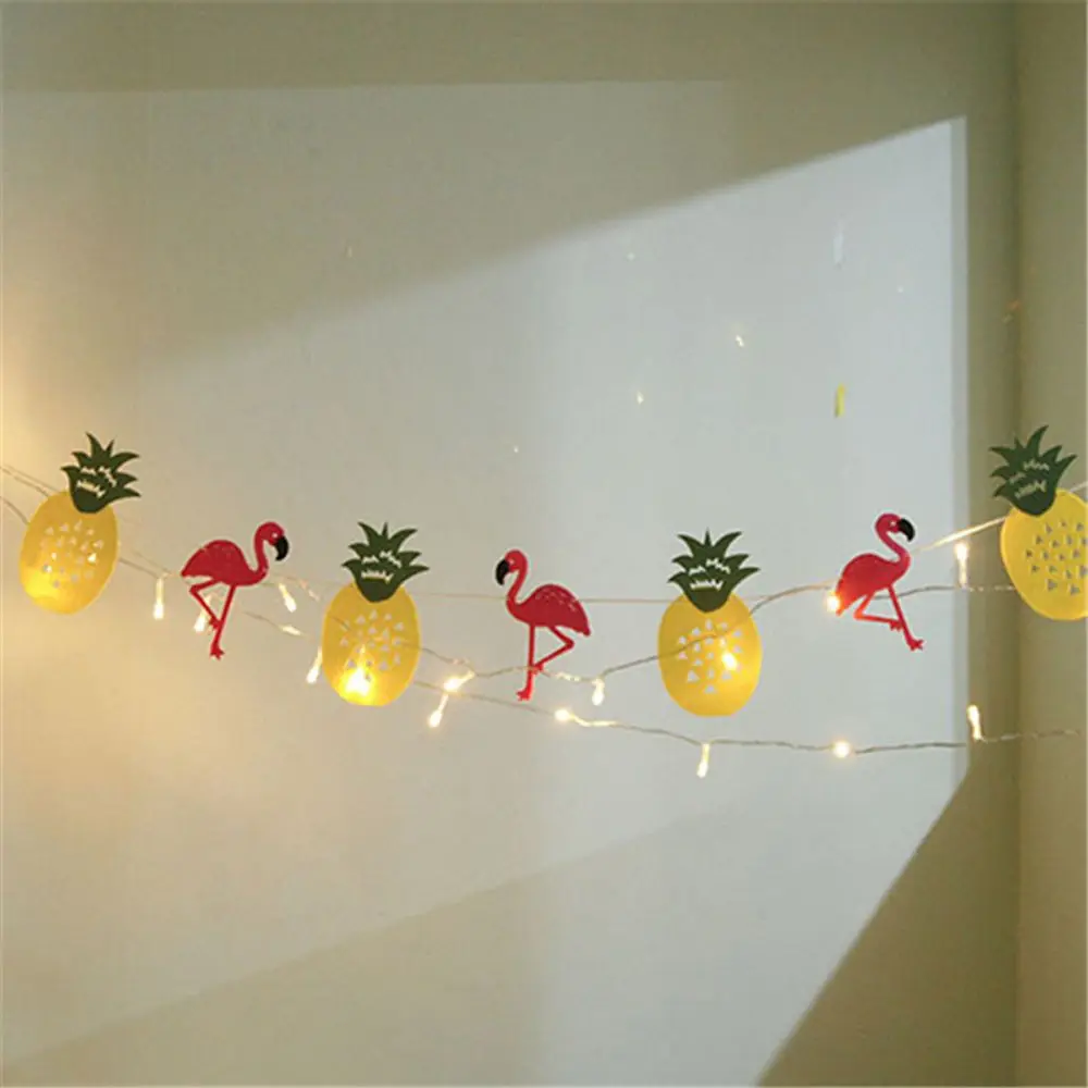 Сделай сам баннеры для тропической вечеринки пляжные Гавайские листья джунглей