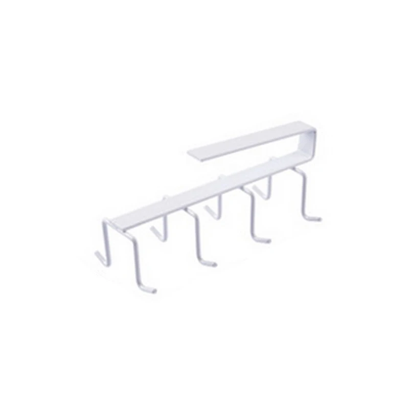 A1 Iron nail rack hook kitchen cabinet partition nail cup holder mounted on the shelf at the bottom of the frame LU50211