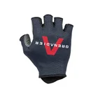 2021, одна пара синих перчаток для велоспорта INEOS GRENADIER TEAM, полуперчатки для велоспорта, гелевые перчатки для велоспорта, Размер: приблизительно