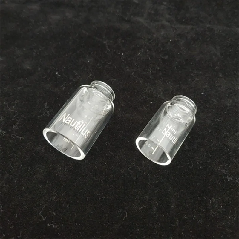 

1PCS Glass Tube Cap Tank for Nautilus Mini 2ML18mm/ Nautilus 5ML 22mm Glass Cover