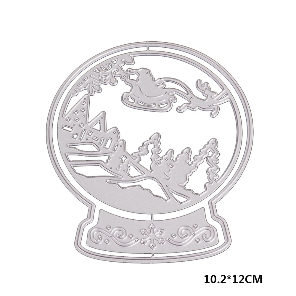 Колокольчик дерево Рождественские заготовки Скрапбукинг новое прибытие металла