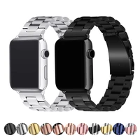 stainless steel strap for apple watch band 42mm 38mm apple atch 4 5 44mm 40mm iwatch series 54321 bracelet watchband