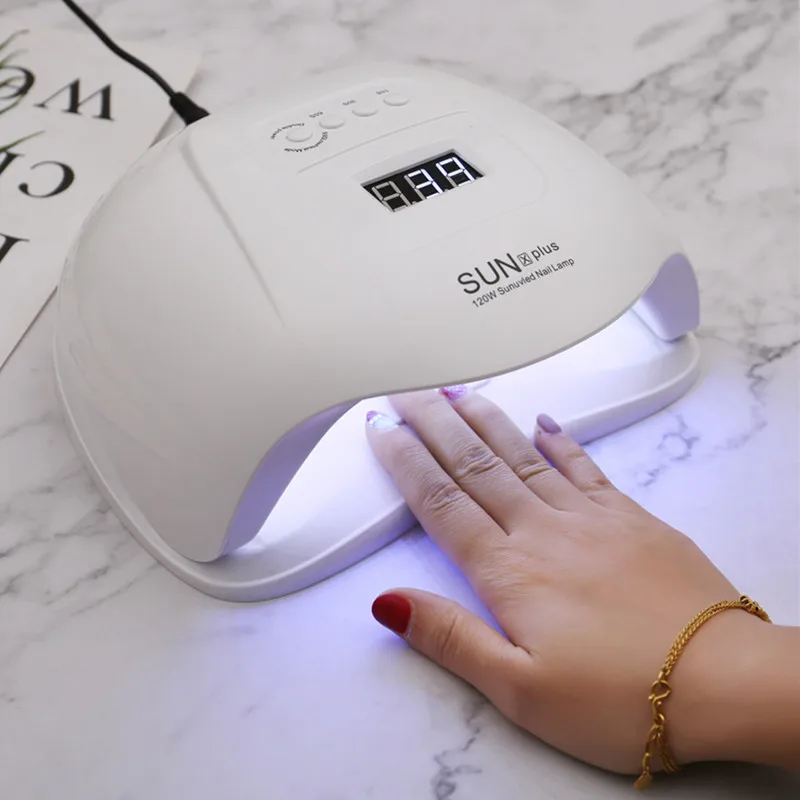 Защита от солнца X/X5Plus УФ светодиодный лампа для ногтей сушилка машина 54 Вт с