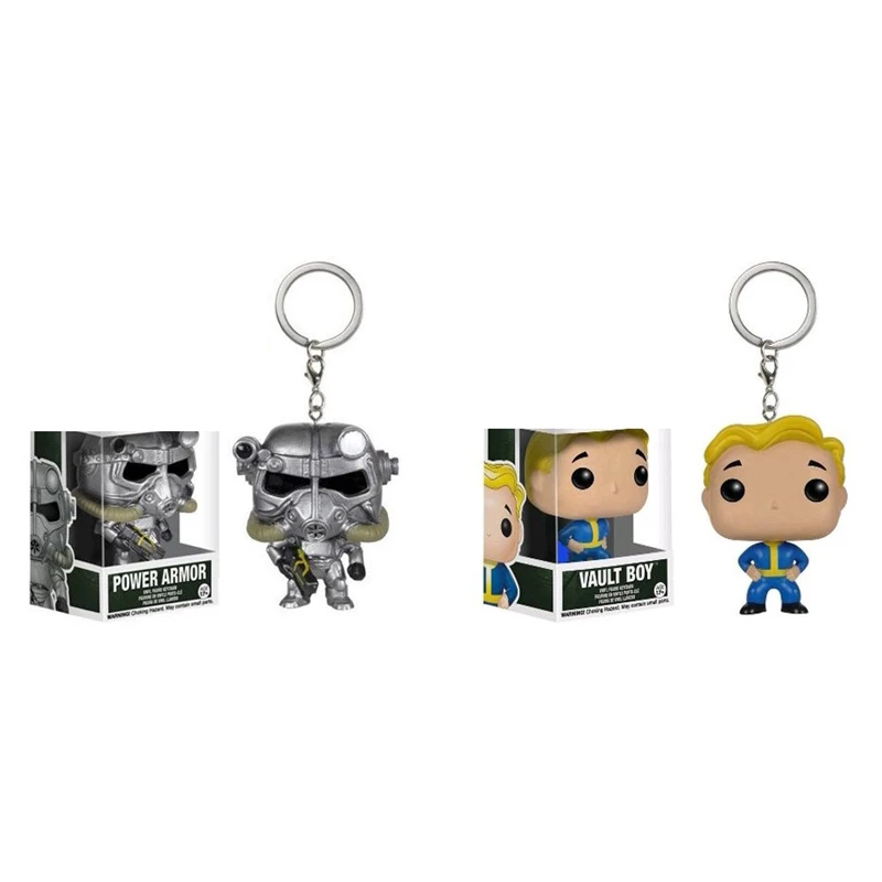 В розничной упаковке Fallout 4 Vault Boy Power Armor Игрушечная модель кукла в оригинальной