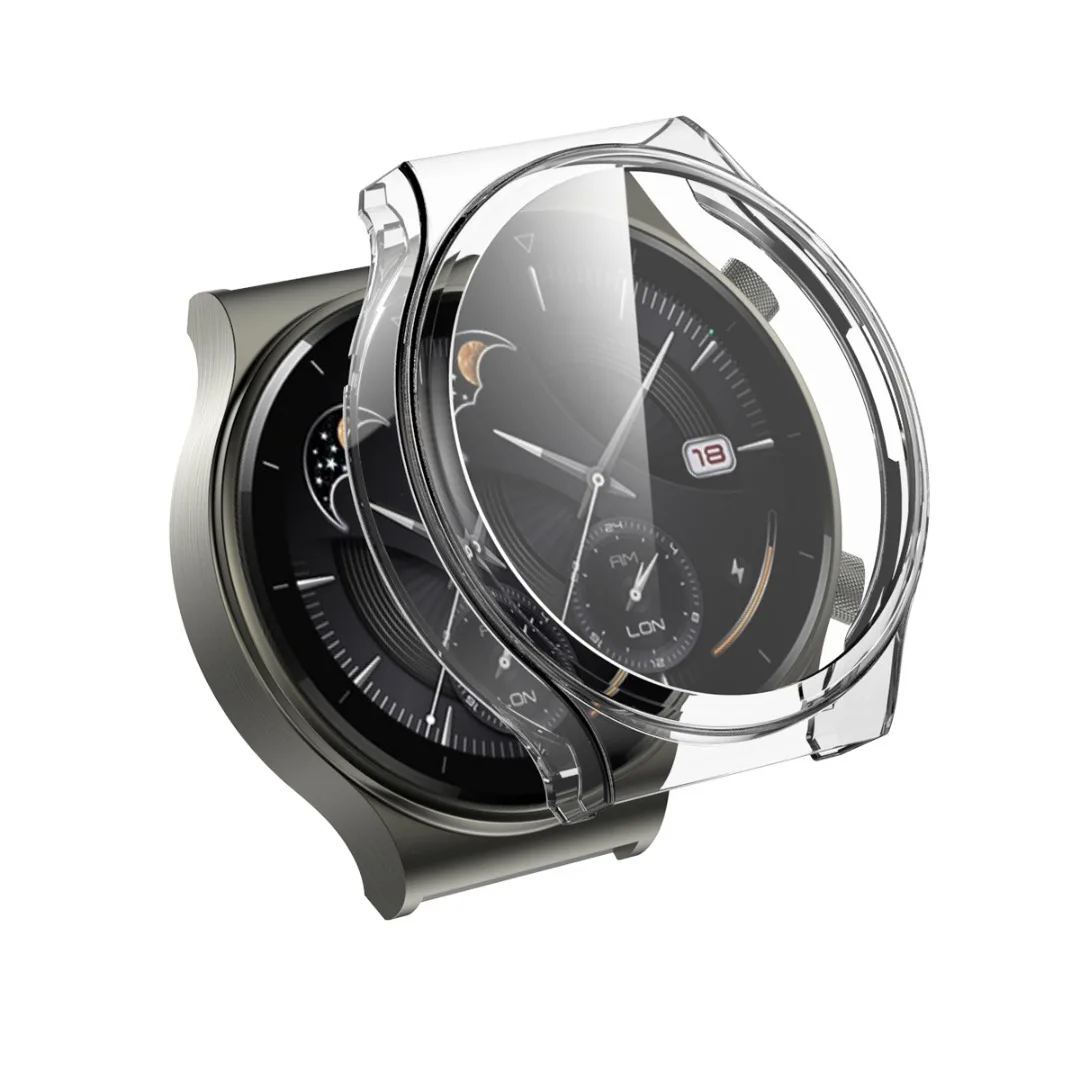 

For Huawei Watch GT2 Pro Case TPU Cover Protective Shell Screen Protector Anti-scratch Accessories Watch Case For Huawei