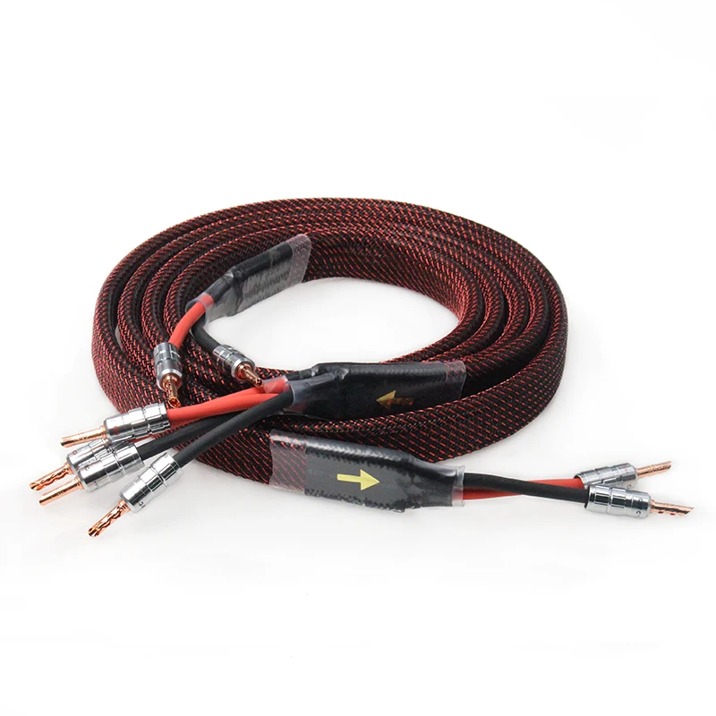 DIYLIVE1m VDH Vandenhauer серебристый стерео динамик с гальваническим покрытием и штекером