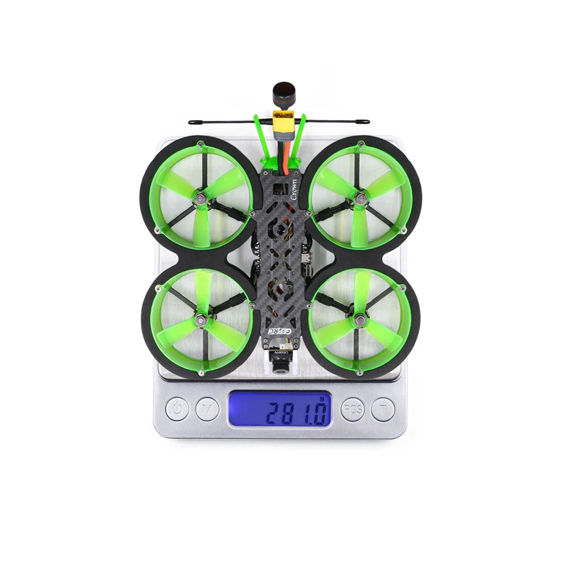 

GEPRC Crown Analog 3 Inch 6S Cinewhoop FPV Racing Drone PNP/BNF w/ 1408 2500KV Motor Caddx Ratel V2 Camera 5.8G 600mW VTX