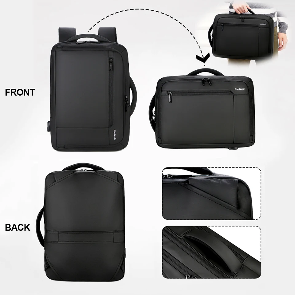 Противоугонный деловой рюкзак для мужчин 15 6 дюймовый ноутбук женский мужской