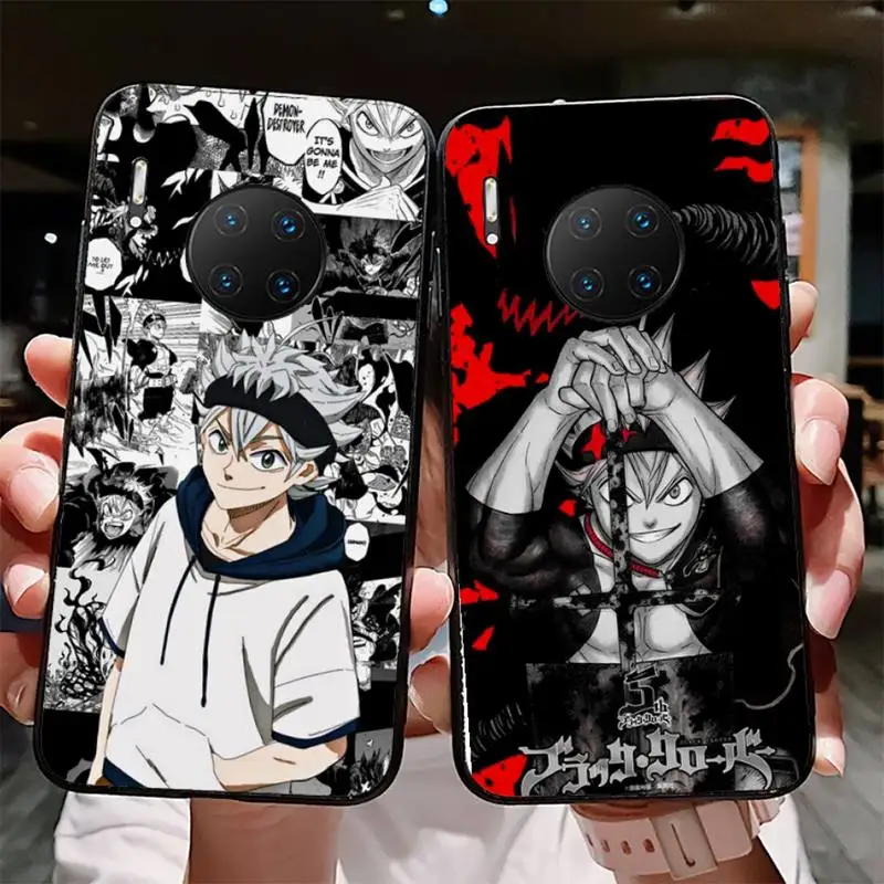 

Yinuoda Black Clover Anime Asta Phone Case for Huawei Mate 20 10 9 40 30 lite pro X Nova 2 3i 7se