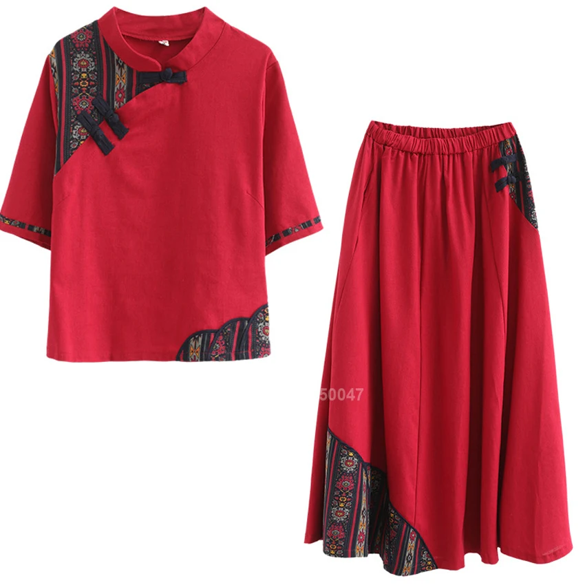 Китайская традиционная одежда для женщин 2020 женское льняное платье Ципао в стиле