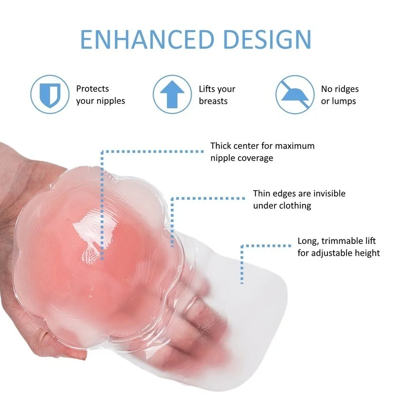 1 пара новинка женский модный Силиконовый противоударный Невидимый для сосков