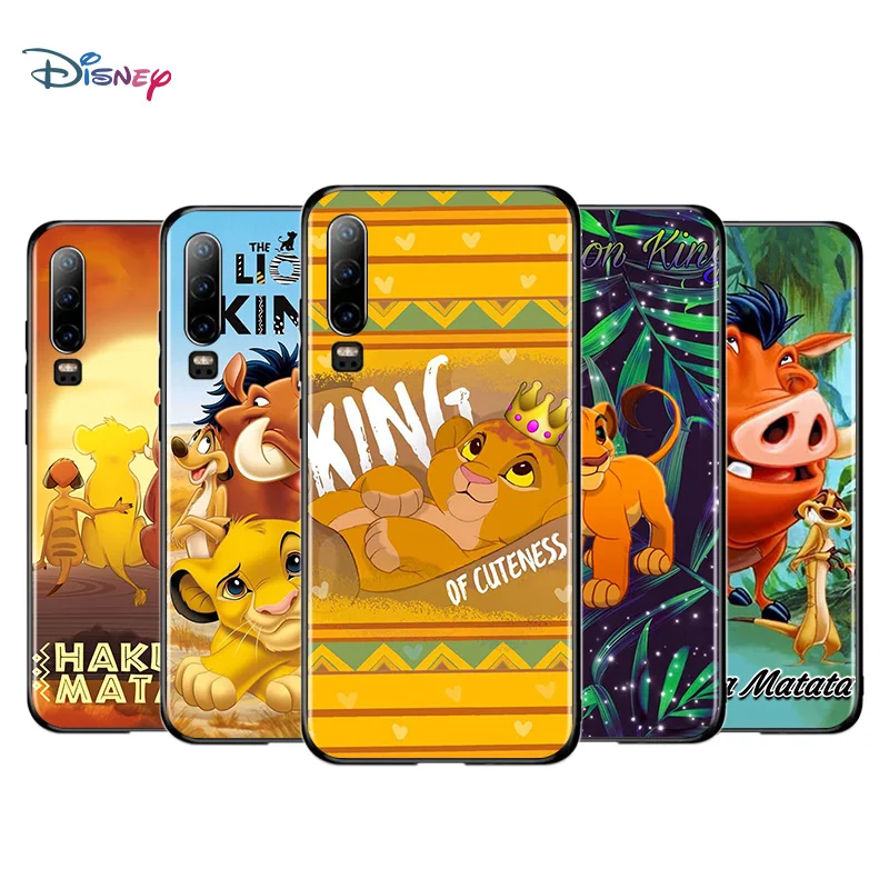 

Disney Cartoon Animation The Lion King For Huawei P50 P40 P30 P20 P10 P9 P8 Lite E Mini Pro Plus 5G Soft TPU Silicone Phone Case