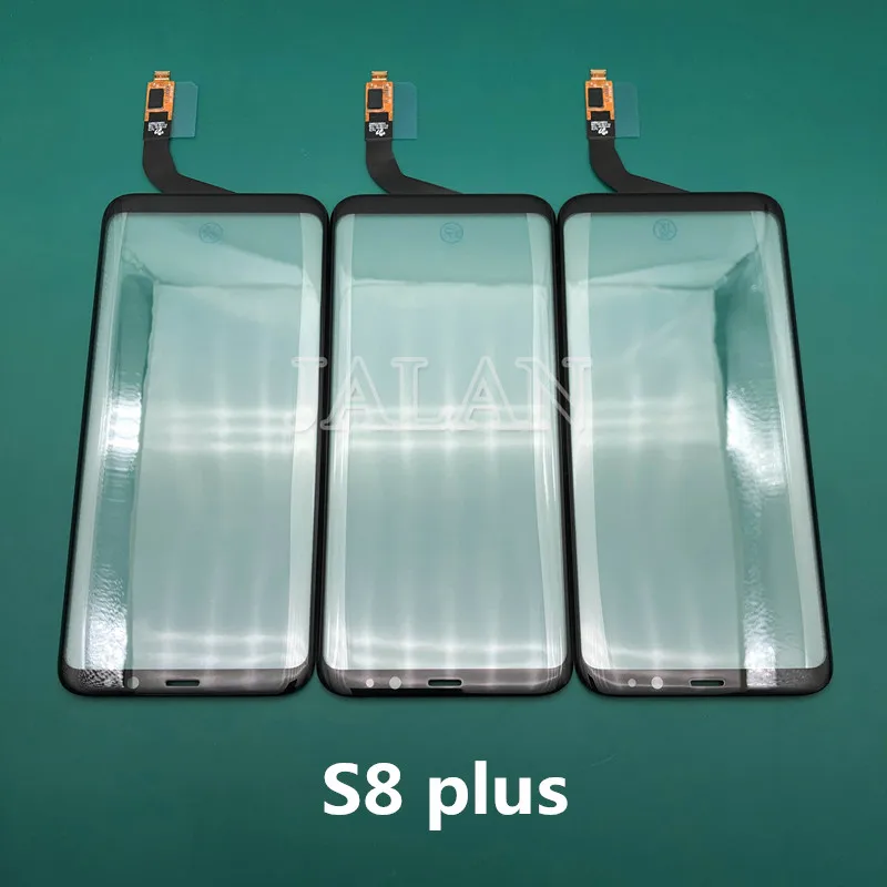 Сенсорный экран для телефона передняя внешняя стеклянная панель Samsung S8 plus G955 ЖК