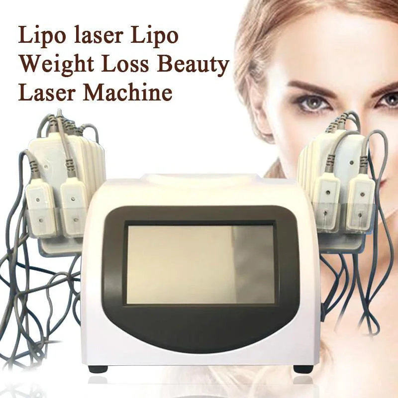 

Newest Design High Quality Fat Loss 5Mw 635Nm-650Nm Lipo Laser 14 Pads Burning & Cellulite Removal Beauty Body Shaping Slimming