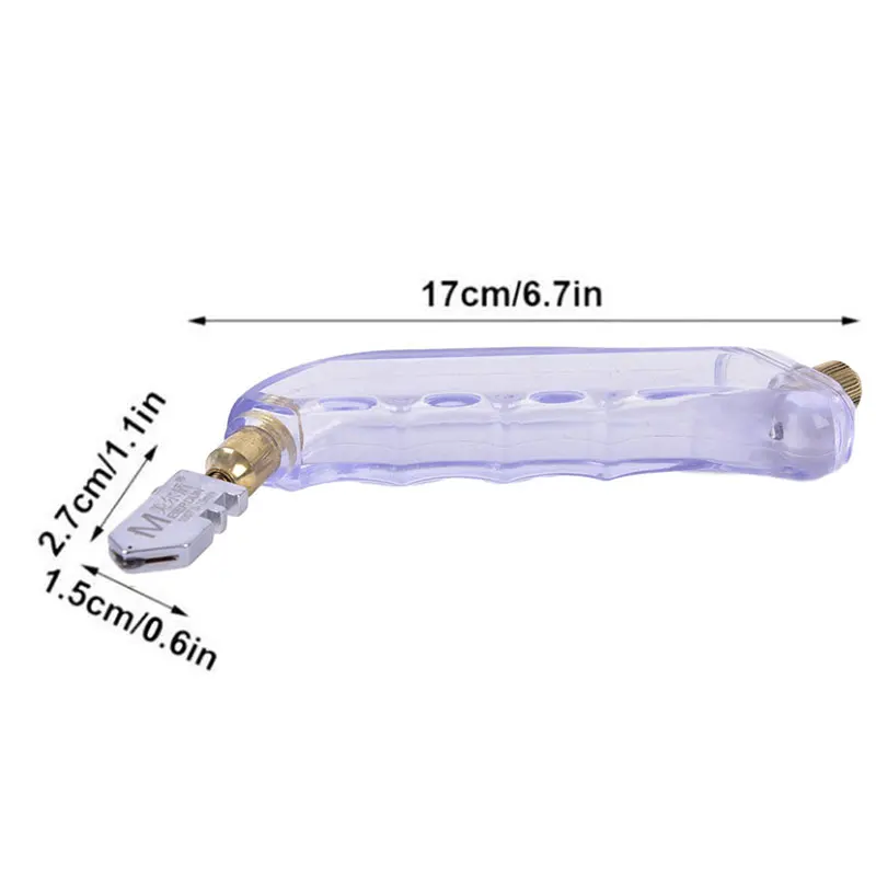 

1Pcs Professional Oil Glass Cutter Hard Diamond Cutting Glass Tile Manual Cutting Tool Dropshipping